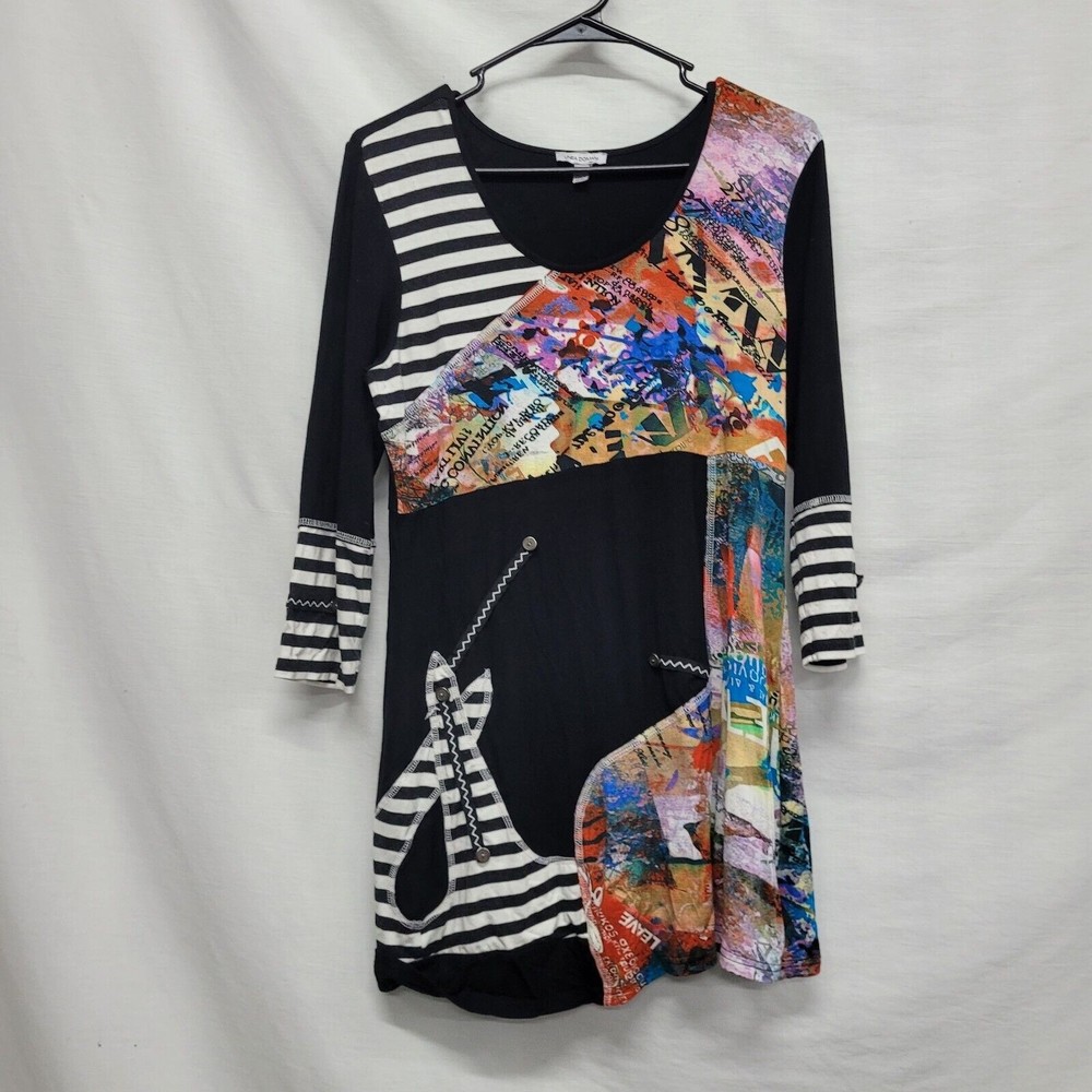 Linea Domani Top Women Size Medium